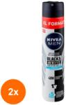 Nivea Men Invisible Black & White Fresh deo spray 2x200 ml