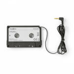 Nedis Car Audio kazetta adapter Aux | 3.5 mm | Kábel hossz: 1.00 m | Fekete (ACON2200BK) - tipparuhaz