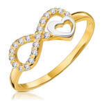Heratis Forever Kombinált arany gyűrű Végtelen IZ29485