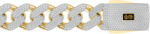 Heratis Forever Monaco Chain Lánc Classic Pavé lock 11, 5 mm IZ30227USA