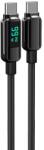 Lemontti Cablu de date Lemontti LEMDDTCF100N, Type-C la Type-C, Fast Charge, 100W, 2m, Negru (LEMDDTCF100N)