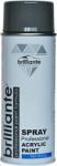 BRILLIANTE Vopsea Spray Gri Inchis (Ral 7037) 400 Ml Brilliante (10519)