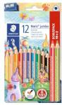 STAEDTLER Цветни моливи Noris 128 Jumbo 10+2 цвята