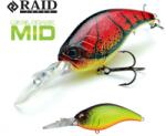 Raid Vobler RAID LEVEL CRANK MID 5.9cm, 10.5g, 013 Neon Back Chart (RAID36279)