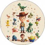 Pictu Hap Ehető papír Toy story Woody játékokkal-02 19, 5 cm - Pictu Hap (pic9000243_kruh)