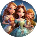 Pictu Hap Ehető papír Disney hercegnők és tündérek 19, 5cm - Pictu Hap (pic900074)