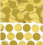 Amscan Party konfetti arany kerekek 63g - Amscan (360220.19)