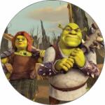 Pictu Hap Ehető papír Shrek és Fiona 19, 5 cm - Pictu Hap (pic9000732_kruh)