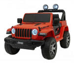 Jeep Wrangler Rubicon elektromos terepjáró, 4x4, 4x45W, 12V/10Ah - Piros