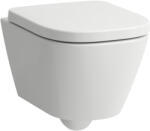 Laufen MEDA Fali WC `kompakt`, öblítőperem nélkül, mélyöblítéssel, "Silent Flush" öblítéssel Fehér LCC H8201134000001 (H8201134000001)
