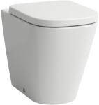 Laufen MEDA Álló WC, öblítőperem nélkül, mélyöblítéssel, vízszintes/függőleges lefolyóhoz, halk öblítéssel Matt fehér H8231117570001 (H8231117570001)