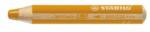 STABILO Creion STABILO woody 3 în 1 - culoare, apă, ceară - galben portocaliu