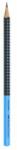 Faber-Castell Creioane grafice, HB, formă triunghiulară, FABER-CASTELL "Grip 2001", negru, turcoaz