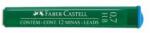 Faber-Castell Mină grafit, HB, 0, 7 mm, FABER-CASTELL, 12 buc