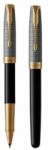 Parker Rolă PARKER Sonnet Silver & Black GT -F- negru