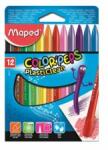 Maped Bețișoare de ceară MAPED " COLOR`PEPS" , 12 buc