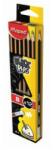 Maped Creion grafit MAPED "BLACK' PEPS" B cu radieră 1buc