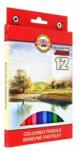 KOH-I-NOOR Creioane hexagonale KOH-I-NOOR Jumbo 12 buc