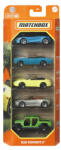 Mattel Matchbox Set 5 Masinute Metalice Mbx Blue Highways Ii Scara 1: 64 (MTC1817_HVT75) - ejuniorul