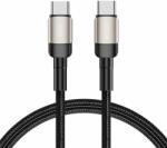 Tech-Protect Кабел за зареждане USB-C / USB-C с PD 100W / 20V / 5A от Tech-Protect Ultraboost Evo - 100см Titanium (5906203690633)