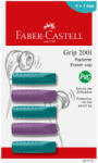 Faber-Castell Faber-Castell: GRIP 5 db-os kupakradír szett lila és kék színben (187174)