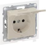 Legrand Priza schuko simpla cu capac 2P+T IP44 Legrand Suno ivoar 721223 (721223)
