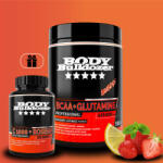 BodyBulldozer BCAA+Glutamine ENERGY 500 g + C 1000+Rosehip 30 kaps - BodyBulldozer