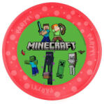 Procos Minecraft micro prémium műanyag tányér 21 cm PNN95820