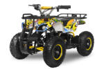 Hollicy ATV electric pentru copii NITRO Torino Quad 1200W 48V Big Tyre, culoare Yellow Grafiti
