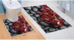 Bellatex Set de covorașe de baie Orhidee 3D, 60 x 100 cm, 50 x 60 cm Covor baie