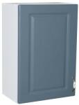 Spectral Mobila Corp superior 50 cu 1 usa Zebra MDF albastru drept