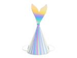 PartyDeco Coifuri de petrecere Sirene, irizante, 18 cm (6 buc. 1 pachet) (CPP19-017)