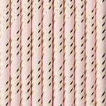 PartyDeco Set 10 paie roz deschis, 19.5cm (SPP12-081J-019)