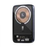 USAMS - Power Bank PB67 (US-CD184) - Magnetic MagSafe 15W Fast Wireless Charging for iPhone, PD20W, QC3.0, 10000mAh - Tarnish (KF2316423) - casacuhuse