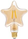 Aigostar B. V. LED Izzó FILAMENT E27/4W/230V 1800K csillag - Aigostar B10101HA0 (AI0870)