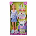 Simba Toys Set de joaca cu papusa Steffi Love, Pisica cu 2 puiuti - noriel Papusa