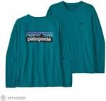 Patagonia P-6 Logo Responsibili-Tee női póló, belay kék (XL)