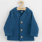 NEW BABY Baba kabátka gombokkal New Baby Luxury clothing Oliver kék - pindurka