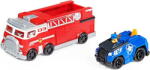 Spin Master Spin Master Paw Patrol True Metal Team Set of 2 Fire Truck and Police Car with Chase Toy Vehicle (multicolor) (6063231) - vexio Papusa