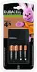 Duracell Зарядно устройство Duracell CEF14 + 2*AA NiMH 1300mAh + 2*AAA NIMH 750mAh (DUR-C-CEF14) Зарядно за батерии