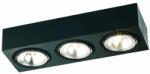 Argon Rodos lampă de tavan 3x6 W negru 1119 (1119)