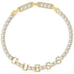 Guess Bratara Guess Arm Party tennis cu cristale JUBB04218JWYGT-U