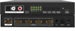 RAINBOW HDMI 2.0 selector (switch) 4/1 és audio extractor (VASEH4K-4) (VASEH4K-4)