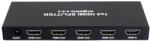 RAINBOW HDMI distributor amplifier 4, 4K 60Hz EDID menedzsmenttel AUTO, Copy, Mixed (VADH4-4K-E) (VADH4-4K-E)