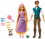 Mattel Prințesele Disney: Păpușă Rapunzel și Flynn (HLW39) Figurina