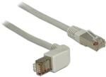 Delock Cable RJ45 Cat. 6A SSTP angled / straight 1.0 m (83645)