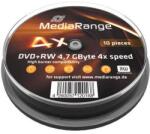MediaRange DVD+RW 4x 10pcs Spindel (MR451) (MR451)