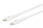 Manhattan 394505 mobiltelefon kábel Fehér 0, 5 M USB C Lightning (394505) (394505)