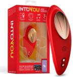 INTOYOU - alsóba helyezhető, hordható vibrátor (APP-os) (piros) - ovszer-vasarlas