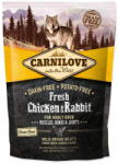 CARNILOVE kutyaeledel Friss csirke és nyúl 1, 5kg - változat vagy szín keveréke